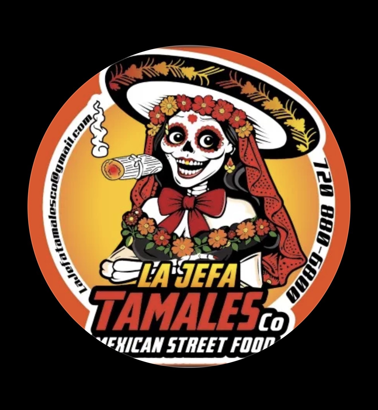 La Jefa Tamales Co Logo